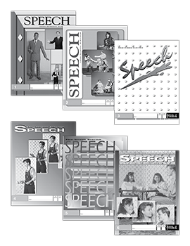High School Speech PACE Set by Accelerated Christian Education ACE Paperback Curriculum Express