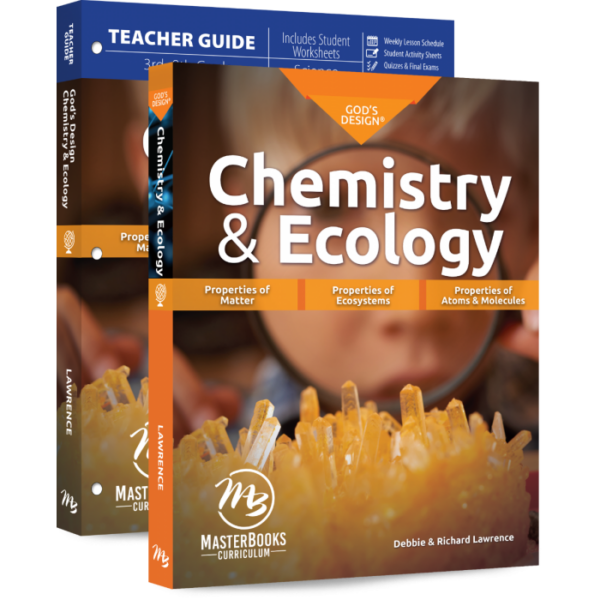 God’s Design for Chemistry & Ecology Set from Master Books Teacher's Guide Curriculum Express