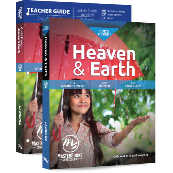 God’s Design for Heaven & Earth Set from Master Books Teacher's Guide Curriculum Express