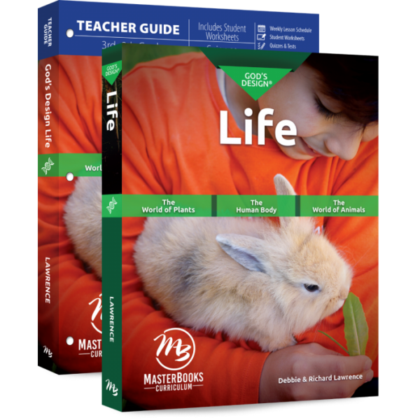 God’s Design for Life Set from Master Books Teacher's Guide Curriculum Express
