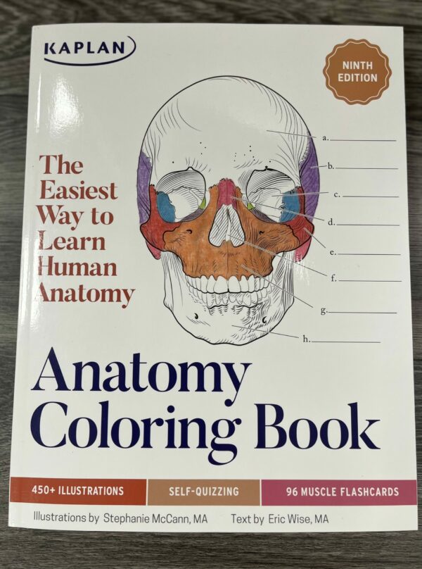 Advanced Biology: Anatomy Coloring Book, Ninth Edition Paperback Curriculum Express