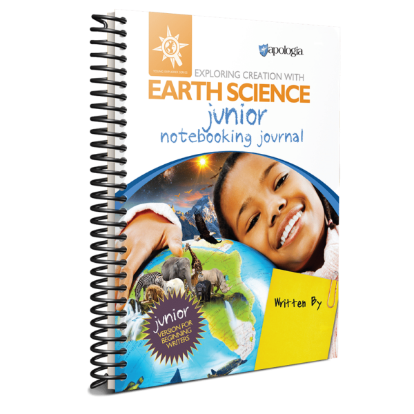 Earth Science Junior Notebooking Journal from Apologia Spiral-bound Curriculum Express