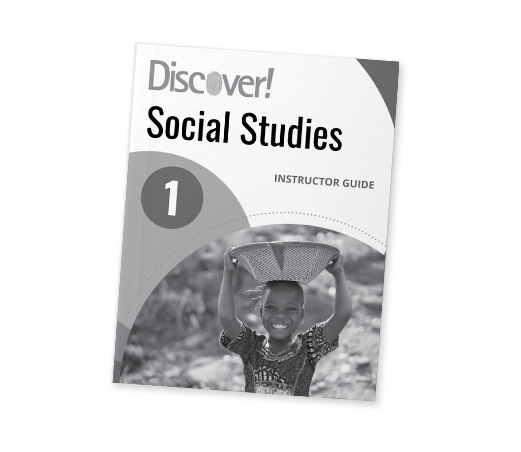 Discover! Social Studies Grade 1: Instructor Guide Paperback Curriculum Express