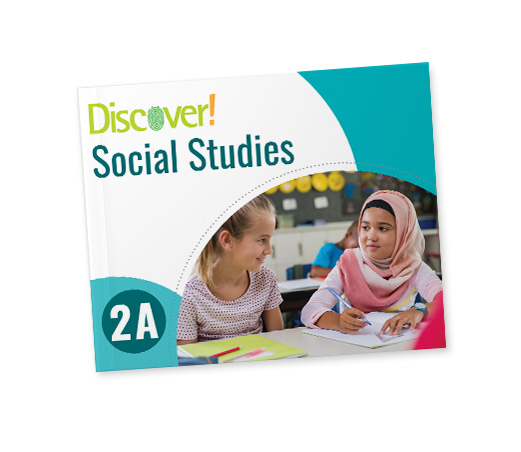 Discover! Social Studies Grade 2A: Student Worktext Paperback Curriculum Express