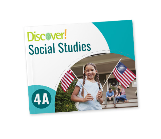 Discover! Social Studies Grade 4A: Student Worktext Paperback Curriculum Express