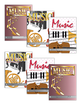Music Pace Set by Accelerated Christian Education ACE Paperback Curriculum Express
