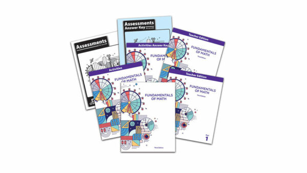 7th Grade Fundamentals of Math Textbook Kit (3rd Edition) from BJU Press Kit Curriculum Express
