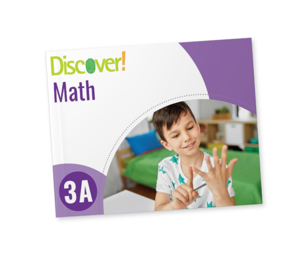 Discover! Math Grade 3A: Student Worktext Workbook Curriculum Express