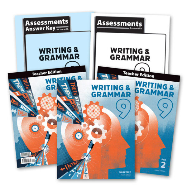 9th Grade Writing and Grammar Textbook Kit (4th Edition) from BJU Press